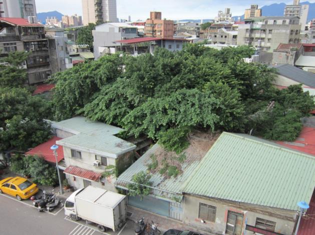 圖2、大同388號公園之老舊建物現況
