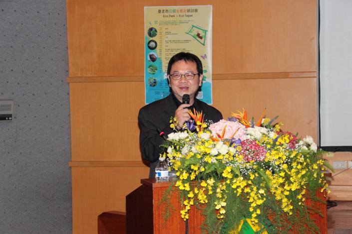 黃立遠處長講解都市螢火蟲復育中的關鍵角色—政府部門
