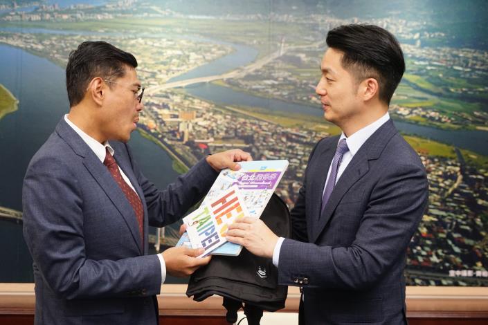 蔣萬安市長接見駐台北印尼經濟貿易代表處代表億霸3