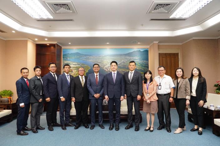 蔣萬安市長接見駐台北印尼經濟貿易代表處代表億霸1
