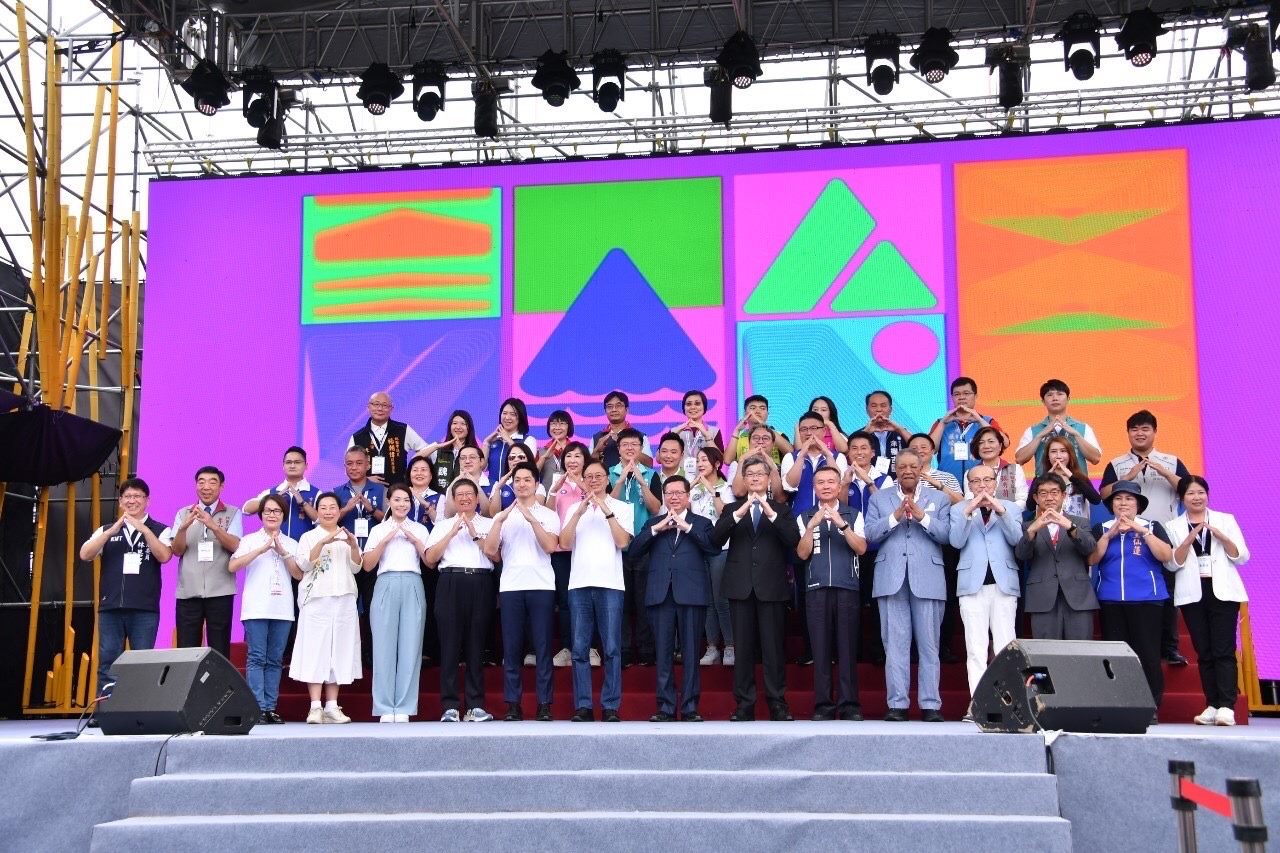 蔣萬安出席2023世界客家博覽會開幕式