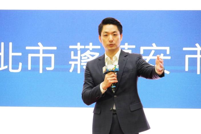 蔣萬安出席2024首屆臺北市首都盃國際技能競賽活動記者會