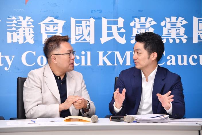 赴市議會國民黨團說明市府本會期重大法案及議案2