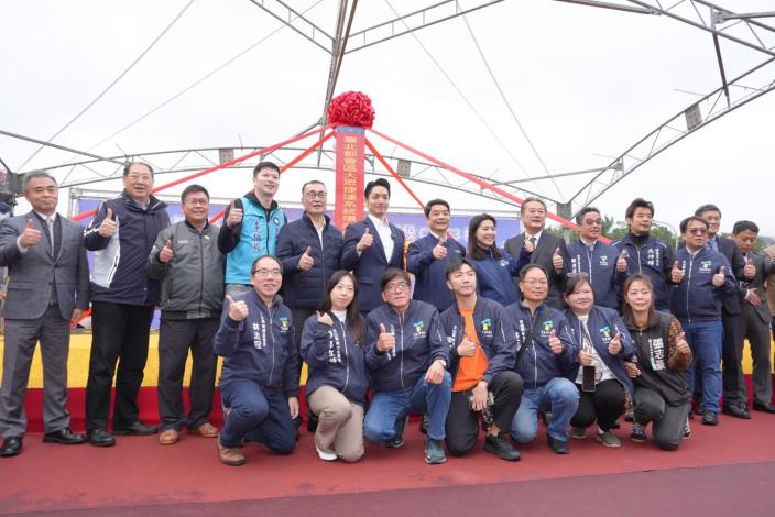 蔣萬安出席臺北捷運東環段開工典禮