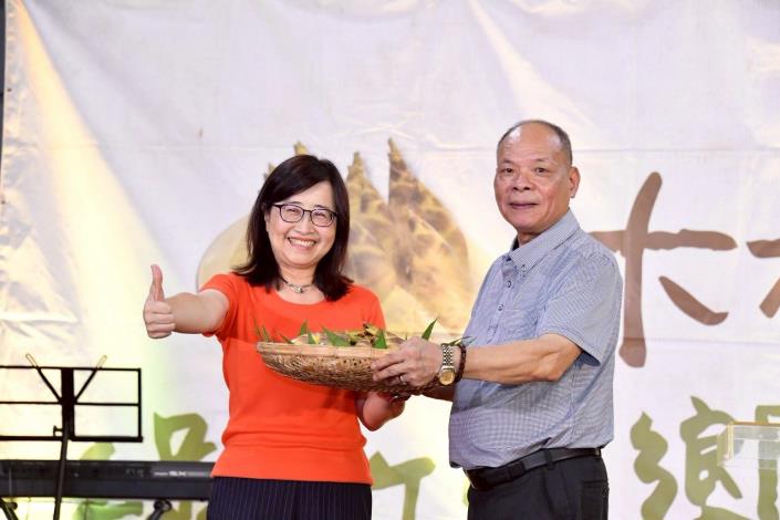 林奕華出席木柵綠竹筍饗宴活動