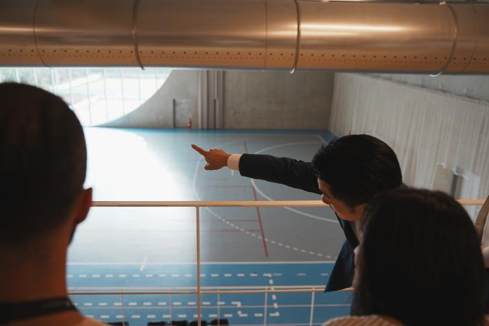 考察奧運場館Adidas Arena (6)
