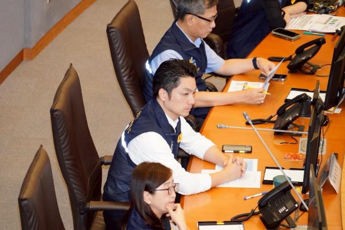 臺北市政府楊柳（PODUL）颱風防颱整備會議