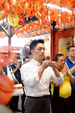 蔣萬安出席114年度臺北市中元普度祈安祭典