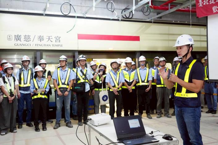 信義線東延段動態測試暨工程視導06