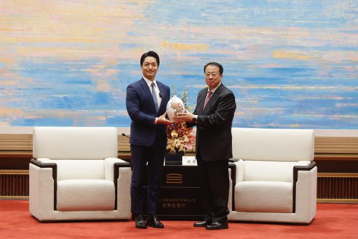 上海市政府會見行程系列照片(共6張)