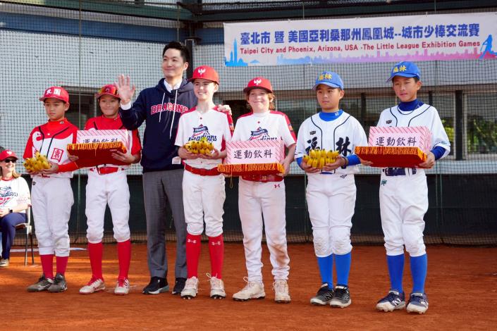 臺北市暨美國亞利桑那州鳳凰城—城市少棒交流賽系列照片(第2張)