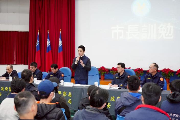 115年加強重要節日安全維護首日聯合稽查系列照片共8張(第6張)