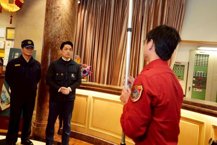 115年加強重要節日安全維護首日聯合稽查系列照片共8張(第4張)