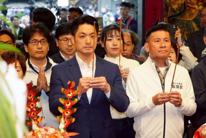 松山奉天宮新春祈福參拜系列照片(共5張)