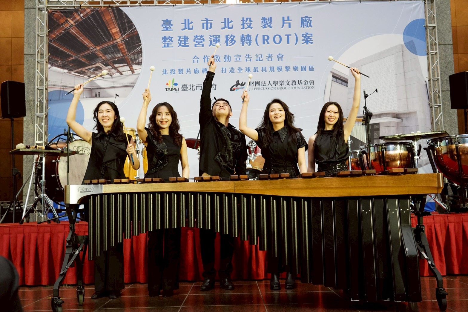 「臺北市北投製片廠整建營運移轉（ROT）合作啟動」宣告記者會圖片系列(第2張)