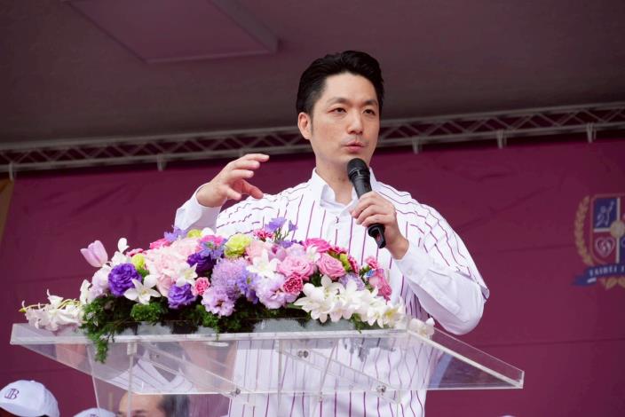 蔣萬安出席私立泰北高中110週年校慶3