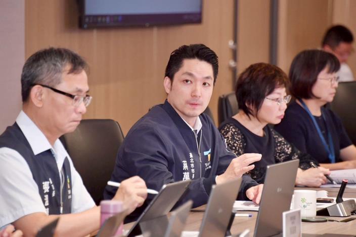 臺北市政府維護公共安全督導會報系列照片共3張(第1張)