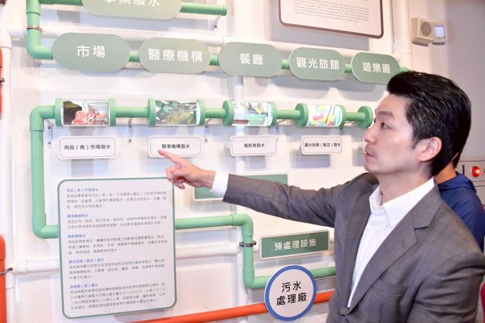 民生水資源再生廠暨環境教育館啟用典禮系列照片共4張(第3張)