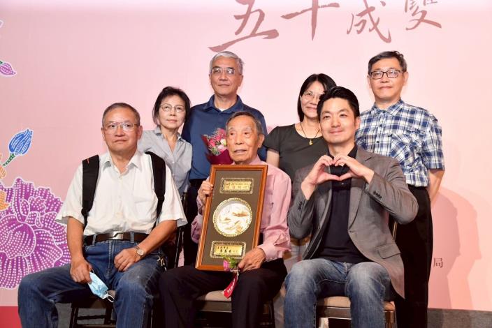 臺北市115年金婚表揚系列照片共6張(第4張)