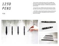 工業設計類銅獎 「123D PENS」 