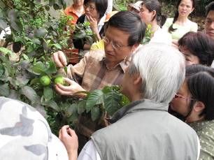  技術團隊實地輔導農戶