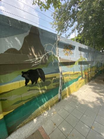 臺北市撫遠、松山變電所圍牆彩繪美化 (2)