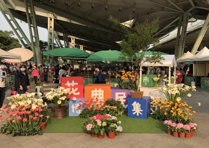 市集海芋佈景示圖