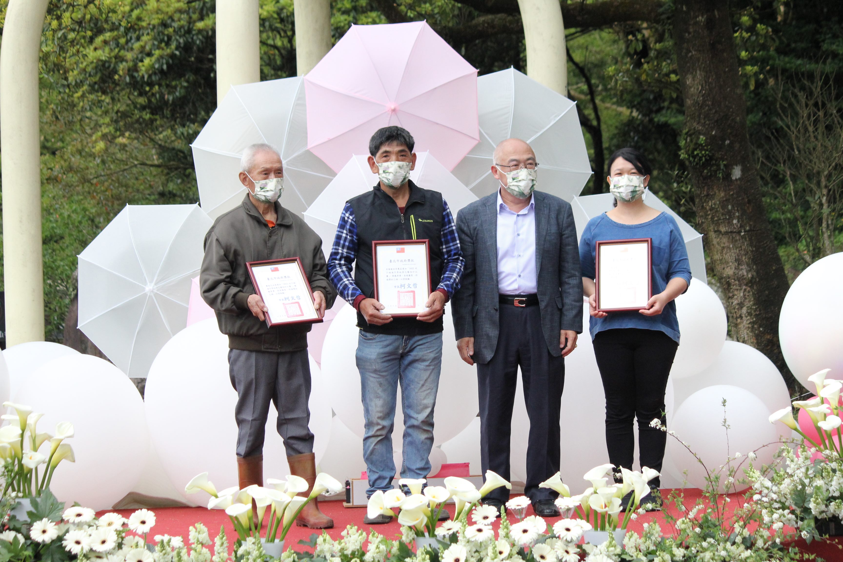 地景藝術季軍由名陽匍、大賞園及曹家花田香得獎