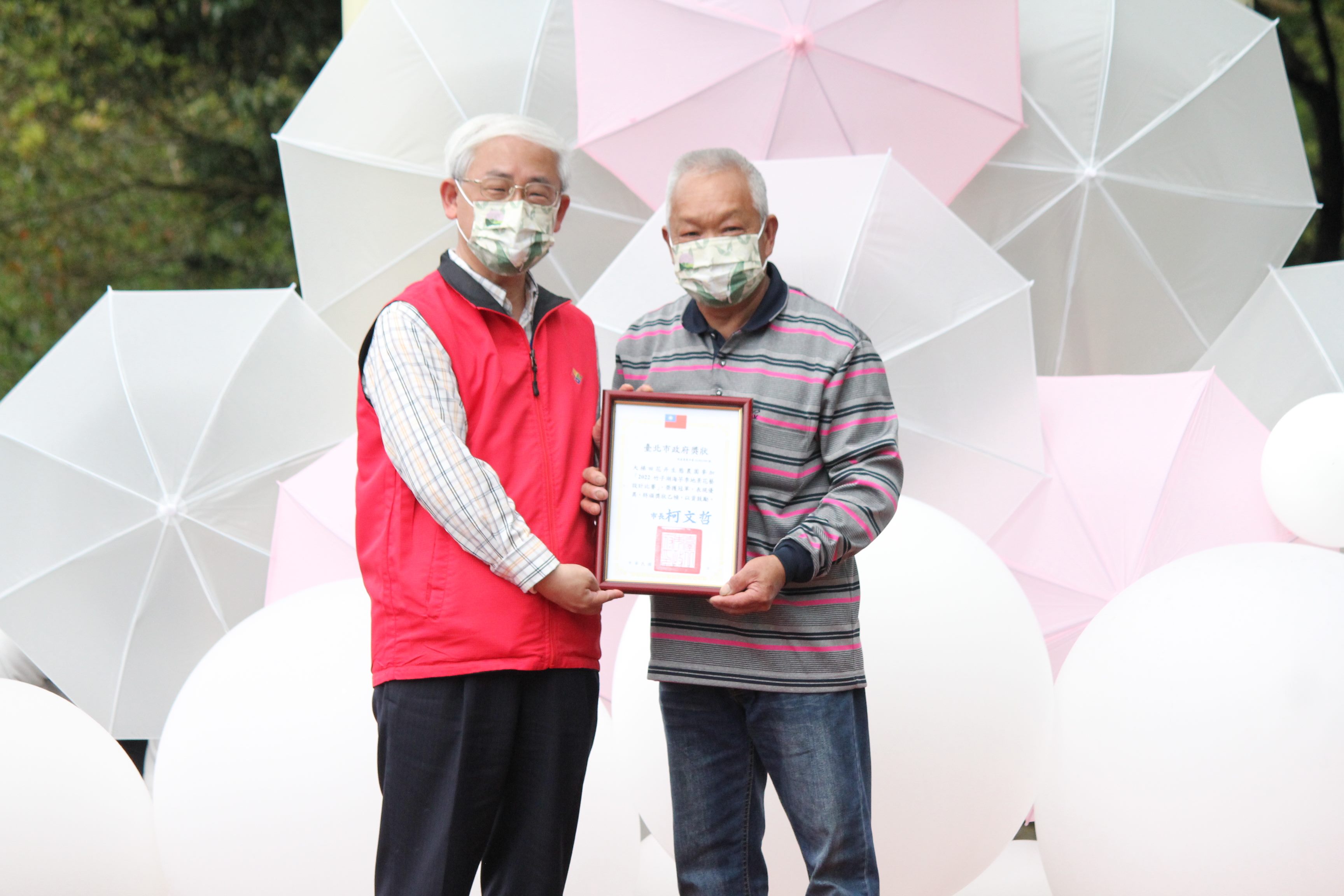 地景藝術冠軍由大梯田花卉生態農園得獎