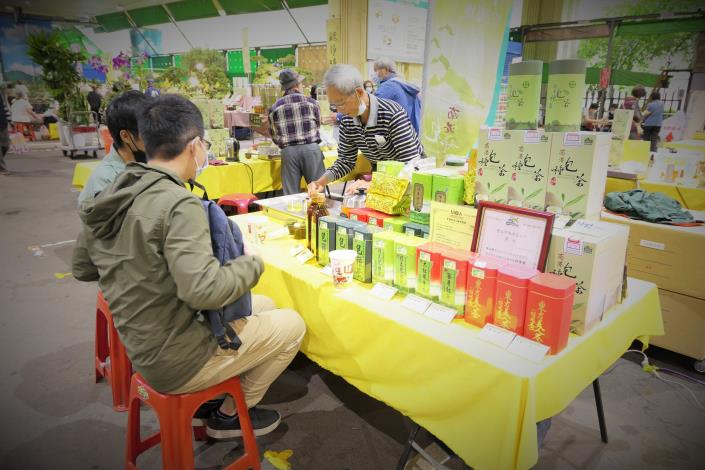 現場展售會示意圖