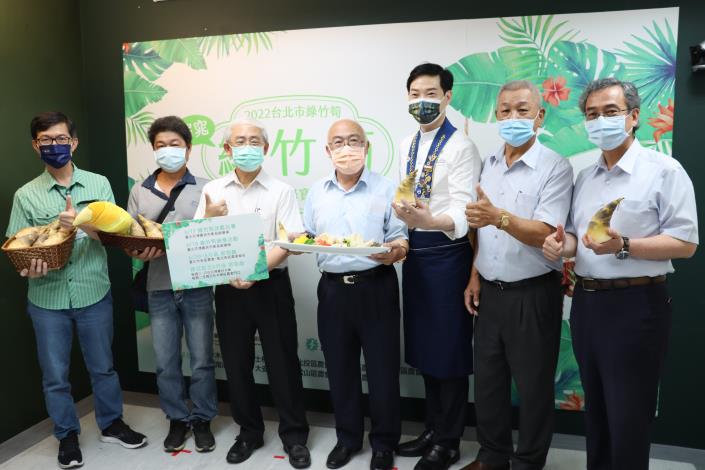 大合照 木柵農會代表 黃勢棠班長 王三中副局長 翁理事長 黃景龍主廚 鄭常務監事 蘇總幹