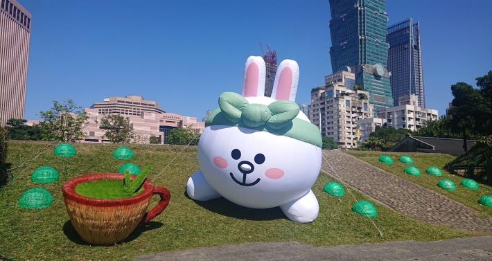 飄著專屬臺北茶香的「兔兔茶園」