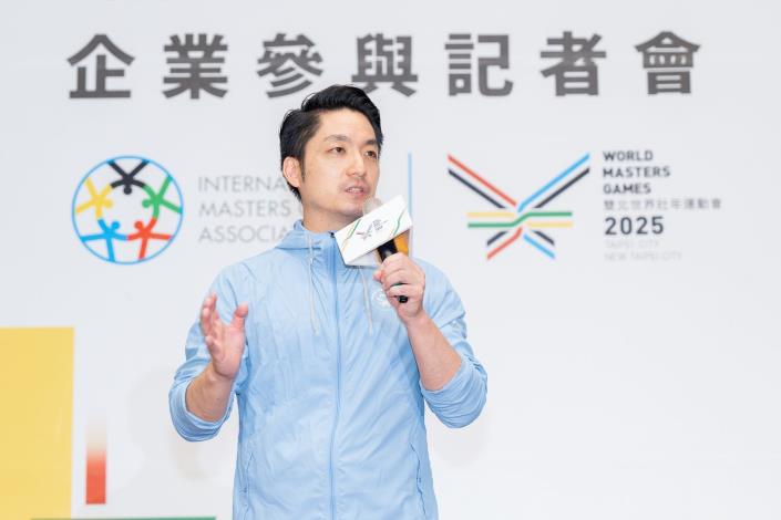 臺北市蔣萬安市長表示，世壯運為全球性的國際級運動賽會，預計能為台灣帶來可觀的能見度與效益，期望後續各界企業能多加支持與協助。
