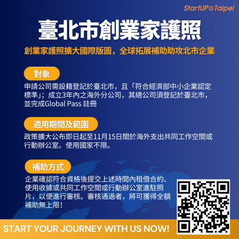 創業家護照補助方式