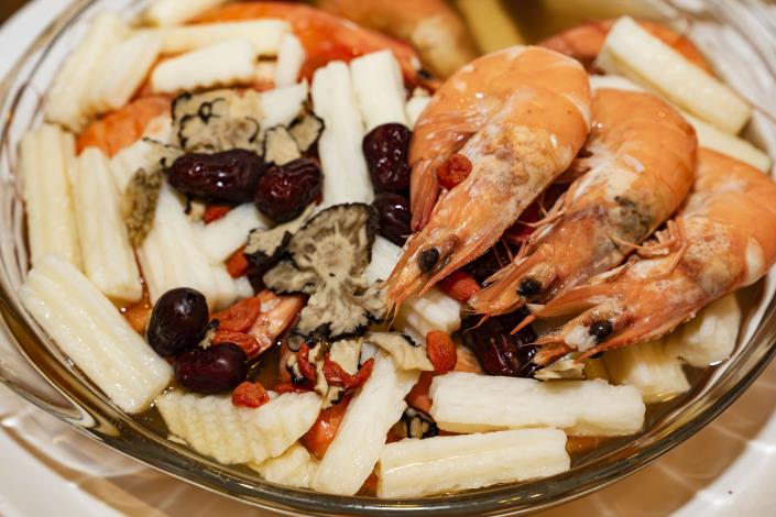 2025士林山藥小隊.開創美味新挑戰-山藥饗宴活動-藥膳山藥鮮煮大白蝦