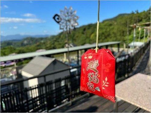 圖片來源:貓空清泉廣場-附設兒童遊戲室茶香香包DIY