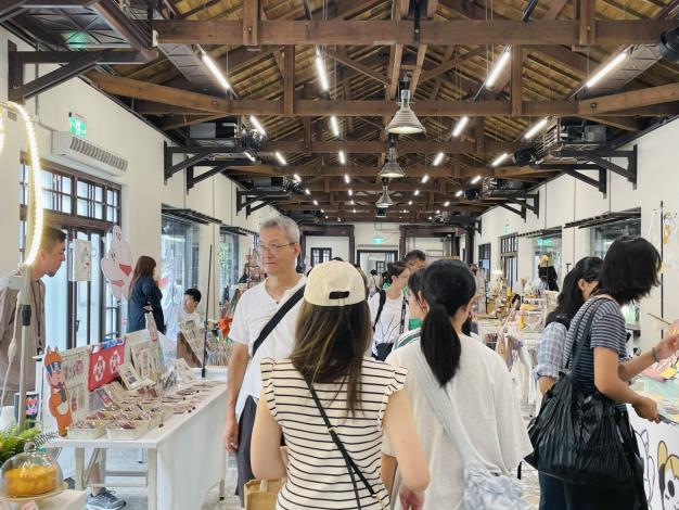 瓶蓋工廠串聯臺灣文博會「水風景場域主題」__吉刻水光瀲灩市集活動照(三)