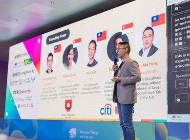 2024 Taiwan Startup World Cup最終15強與評審進行Q&A