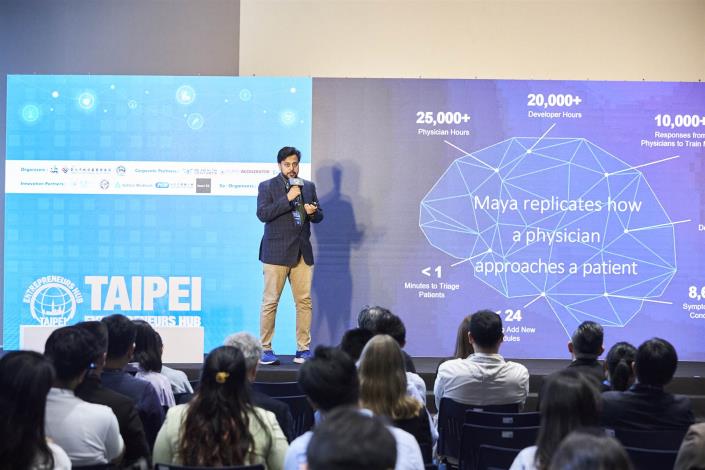 5.2023 Global HealthTech Connects Taipei_Startup demo pitch