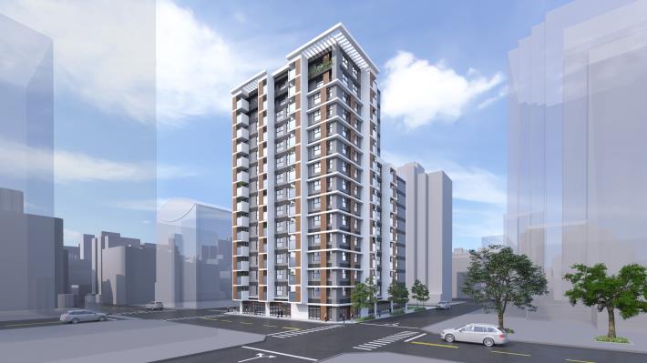 本案更新後建築模擬圖
