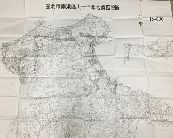 93年膠片印製地價區段圖