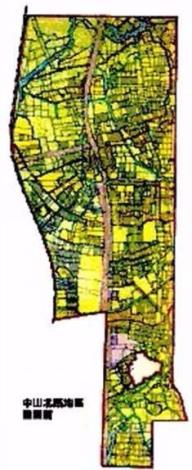 日據時期中山北路地區重劃前地籍圖1