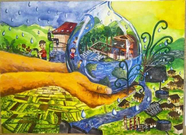 高年級特優_建安國小陳O橋_珍惜回收水資源環境保護靠你我