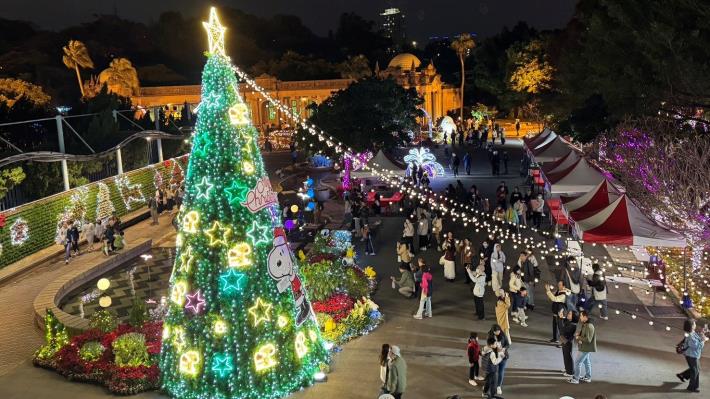 園區聖誕佳節氣氛濃厚1