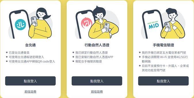 台北通、行動自然人及電信