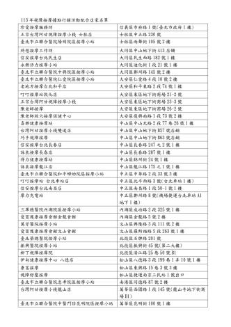 圖說六：活動配合店家名單，來感受「神之摩手」神奇紓壓。