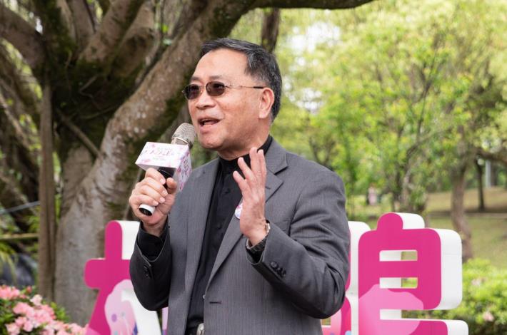 台北市副市長蔡炳坤邀請民眾於杜鵑花季期間至城南地區賞花。