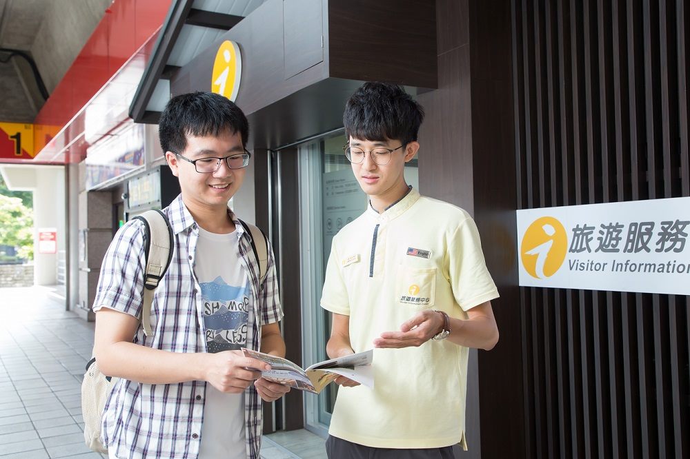 旅遊服務中心提供台北市吃喝玩樂資訊，是旅人的好朋友