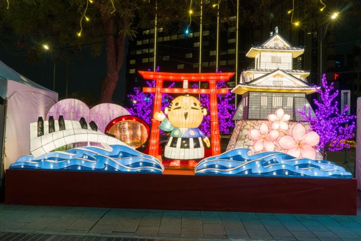 日本濱松市以吉祥物家康君及櫻花、藤花展現城市特色