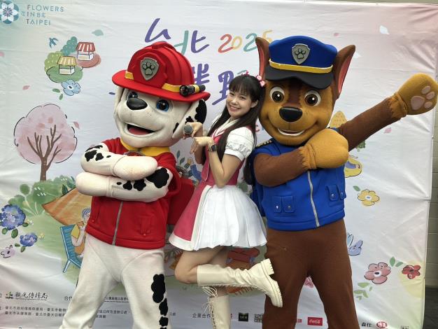 汪汪隊立大功「阿奇」和「毛毛」驚喜現身粉絲見面會，與水晶姐姐一同唱跳，High翻全場